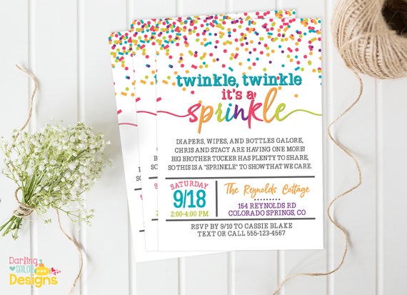 twinkle twinkle its a sprinkle