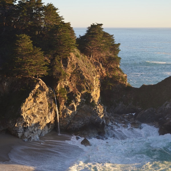 McWay Falls at Julia Pfeiffer Burns State Park in Big Sur, California - 8x10 or 16x20 Color Photo Wall Art Image