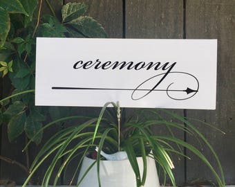 14 Directional Signs (Olivia Wedding Collection) Instant Download