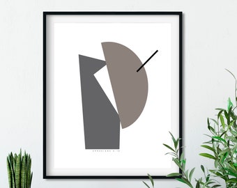 Armor of God Downloadable Abstract Print - Ephesians 6:15