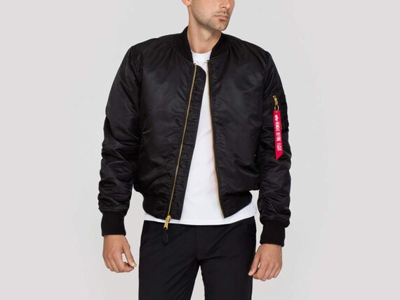 Alpha Industries Flight Jacket Ma 1 Vf Pm As New Etsy