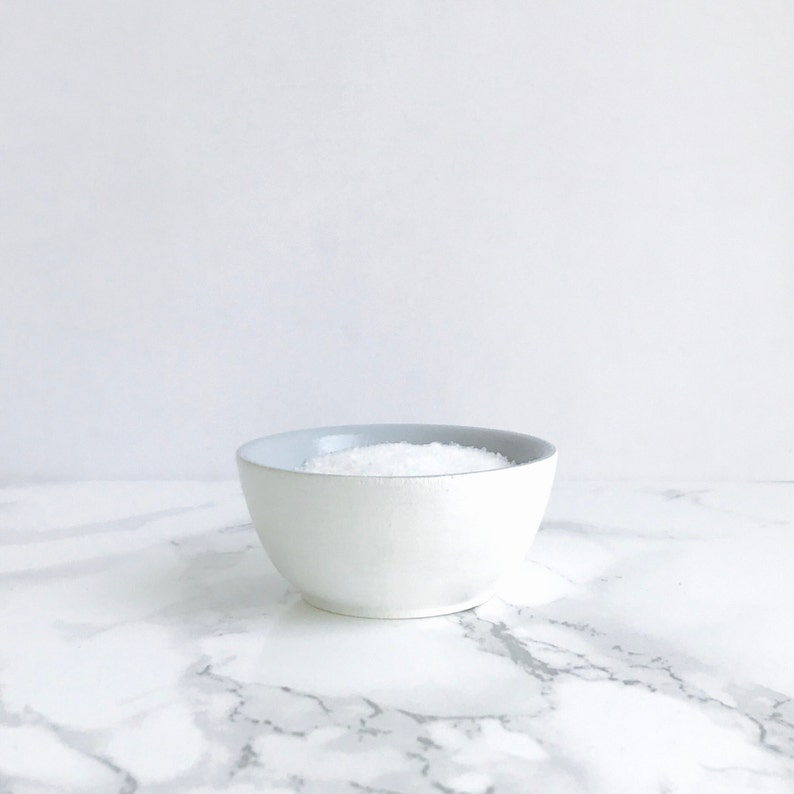 White Small Bowl Spice Bowl Pinch Bowl Spice Containers Salt Cellar Salt and Pepper Dish Salt and Pepper Bowl Grey Salt Bowl