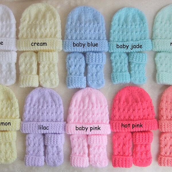 Baby Boy Mittens Etsy