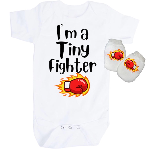 Baby Bodysuit I’m a Tiny fighter. You Choose Size. 1st Keepsake! GREaT GiFT! 1st Keepsake!