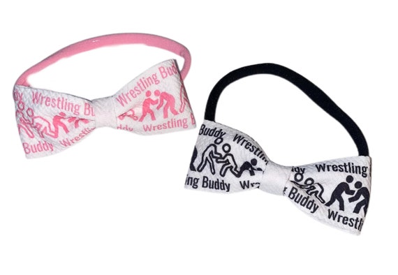 Baby GIRL WRESTLING Buddy Headband. Choice of Color
