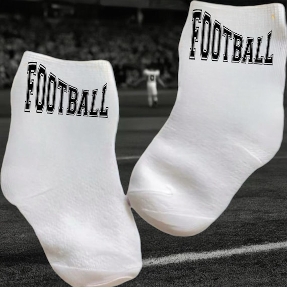 Football socks for Baby, Toddler, Child. Multiple sizes offered . Choose from 0-6  months to 10 years.