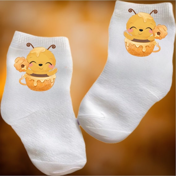 Calzini per neonati/bambini piccoli/bambini piccoli Bee in Honey