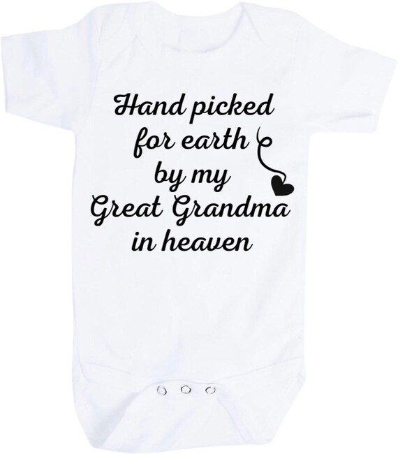 Baby Bodysuit Hand Picked For Earth by YOUR CHOICE!