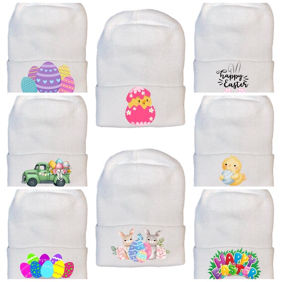 Easter Newborn Hospital Hat! ! You Choose! Spring Baby Great Gift!