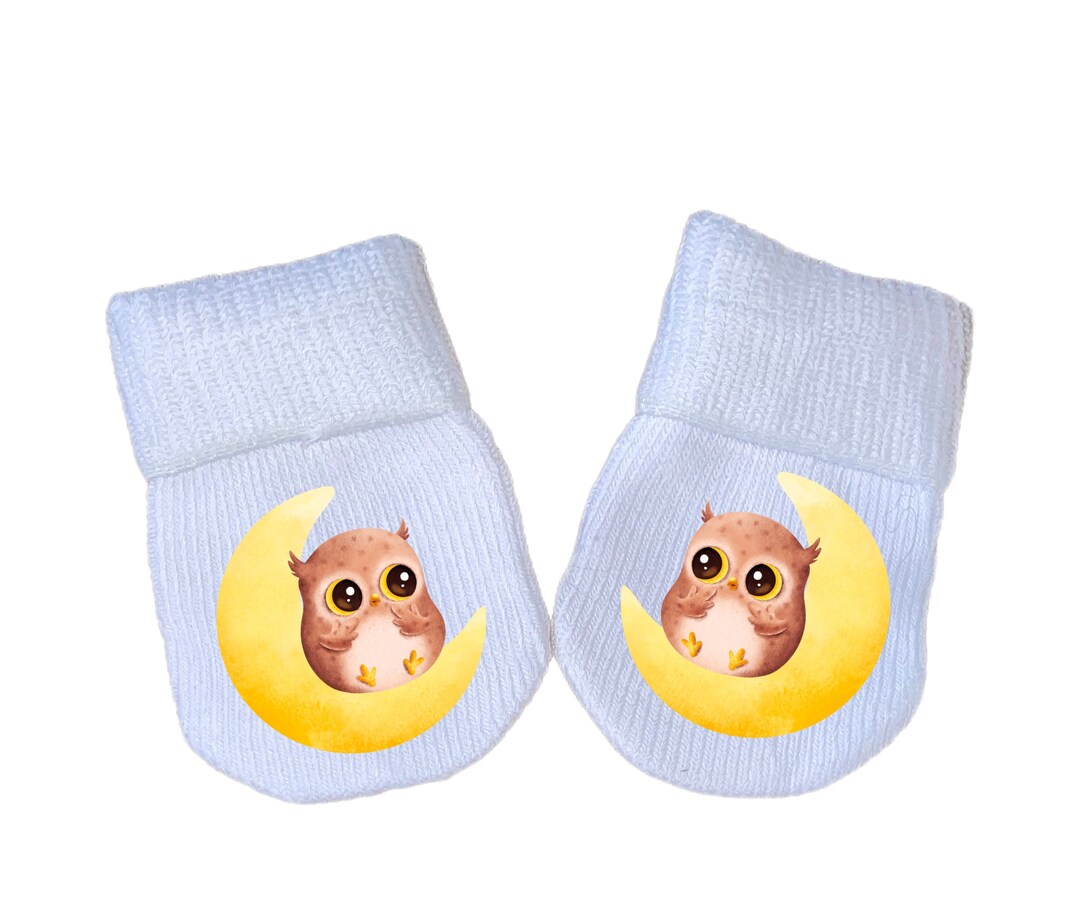 Premature Baby Scratch Mittens PREEMIE MITTENS Baby Owlet