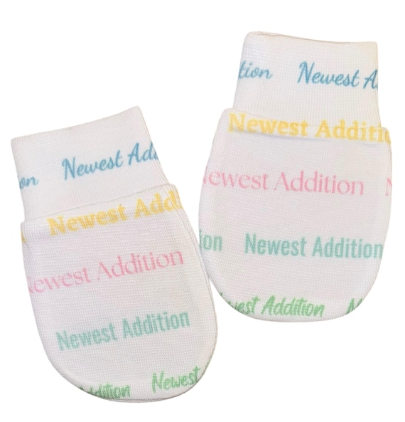 MITTENS! Newest Addition Newborn Mittens. Gender Neutral. Perfect Shower / Newborn Gift! Every Baby Needs. Every Mom Loves!