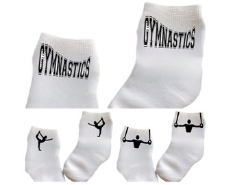 Baby/Toddler/Child Gymnastics Socks. Multiple sizes offered. Choose from 0-6 months to 10 years.  Every Baby Needs. Cute Baby Gift!