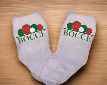 Baby/Toddler/Child Bocce Ball Socks. Multiple sizes offered. Choose from 0-6 months to 10 years.  Every Baby Needs. Cute Baby Gift!