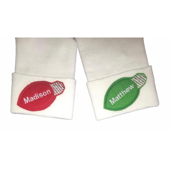 hOLIdAY Babies! Christmas Bulb with Name! CHRISTMAS Holiday Hospital For Boy or Girl