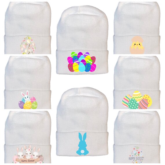 Easter Newborn Hospital Hat! ! You Choose! Spring Baby Great Gift!