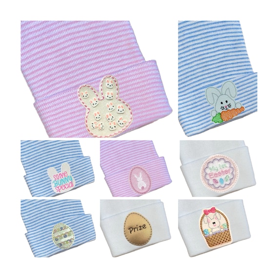 Easter Newborn Hospital Hat! ! You Choose! Spring Baby Great Gift!