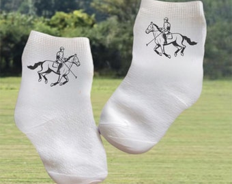 Baby/Toddler/Child Polo Sport Socks. Multiple sizes offered. Choose from 0-6 months to 10 years.  Every Baby Needs. Cute Baby Gift!