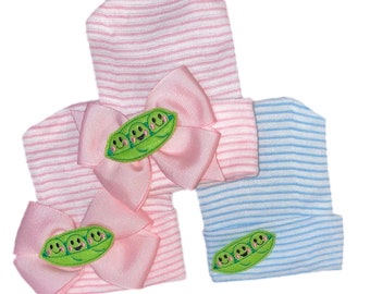 Triplets! Newborn Hospital Baby PEAS in a POD