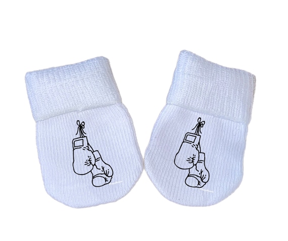 PREEMIE MITTENS Boxing Gloves Baby and Sock Option! Preemie No Scratch Mittens AnD Or PREEMIE SoCKS!