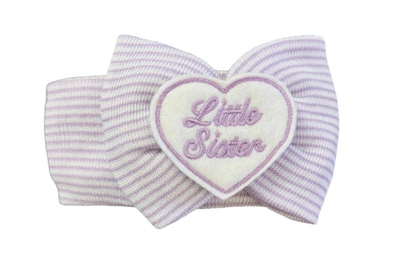 HEADBAND with Little Sister on Bow. 1st Keepsake! Great Gift