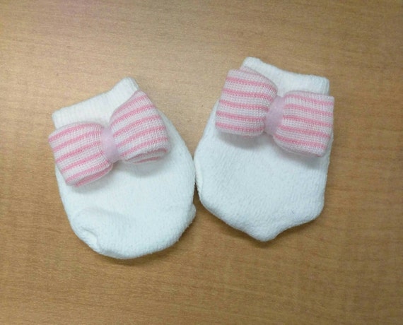baby mittens and socks