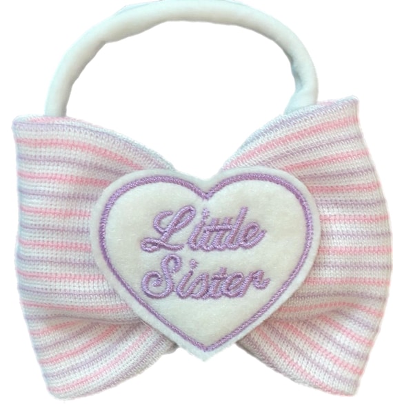 HEADBAND with Little Sister on Bow. 1st Keepsake! Great Gift