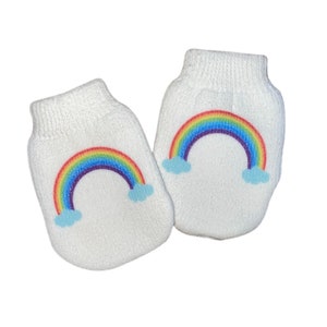 Newborn Hospital Hats Rainbow Babiess . You get 2 Twin Babies 1st Keepsakes Newborn Hospital Beanies. Newborn Baby Hats Cute image 2