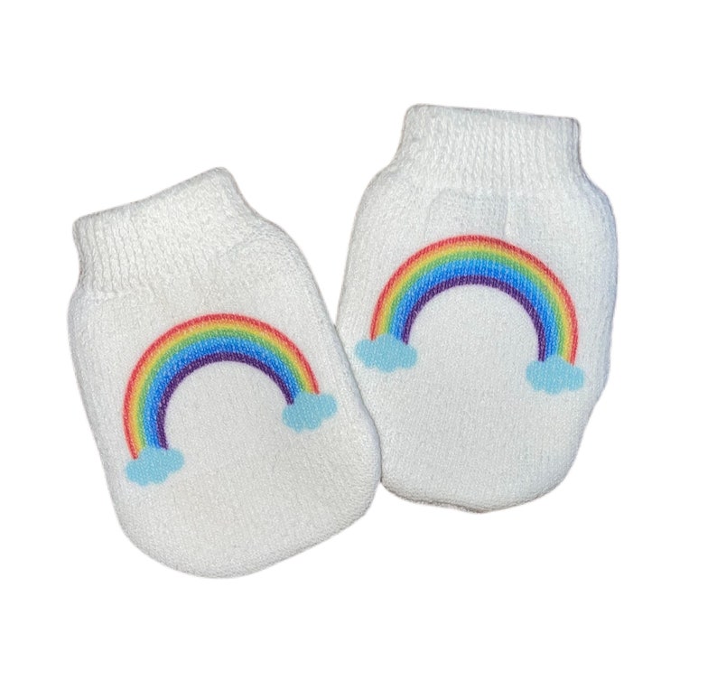 Newborn Hospital Hats Rainbow Babiess . You get 2 Twin Babies 1st Keepsakes Newborn Hospital Beanies. Newborn Baby Hats Cute image 2