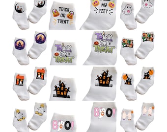 Baby/Kleinkind Halloween Socken. Mehrere Größen angeboten. Du hast die Wahl. braucht jedes Baby. Niedliches Baby Geschenk!