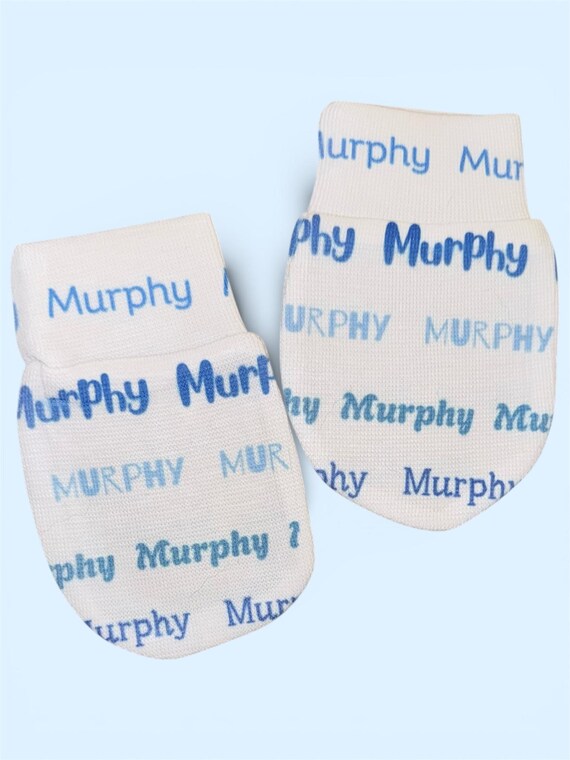 MITTENS! Newborn no scratch Mittens with NAME. Boy or Girl! Perfect Shower / Newborn Gift! Every Baby Needs. Every Mom Loves!
