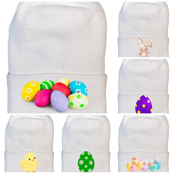 Easter Newborn Hospital Hat! ! You Choose! Spring Baby Great Gift!