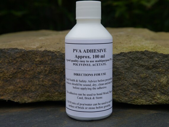 1 100ml Bottle  Miniature Masonry Brick & Stone PVA Glue 100ml Bottle