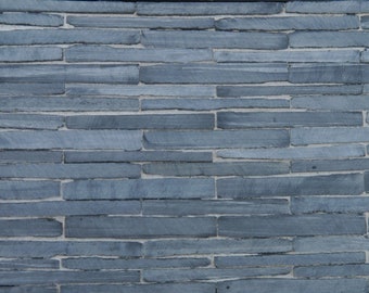 25 sq ins Sawn Face REAL SLATE Miniature Walling Slips for Miniature Models