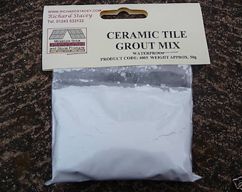 50g White Miniature Ceramic/Marble/Granite Tile Grout