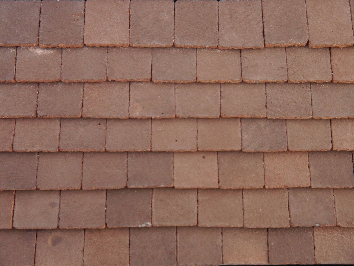 50 Real Brick Conker Dolls House Roof Tiles Etsy