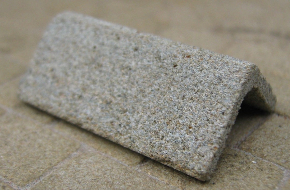 8 112th REAL GREY STONE Ridge Tiles Angled Etsy