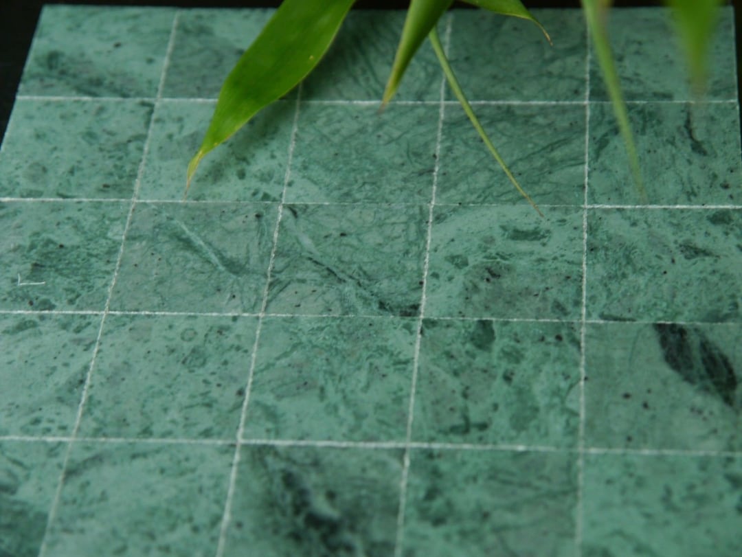 25 Real Marble 1 Royal Jade Green Dolls House Floor Tiles Etsy
