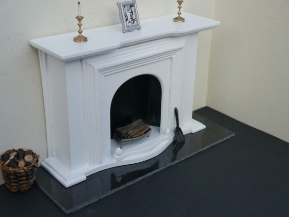 Real Black Granite 1 12th Scale Miniature Dolls House Etsy