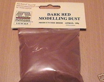 LIGHT RED Real Brick Miniature Modelling Dust 