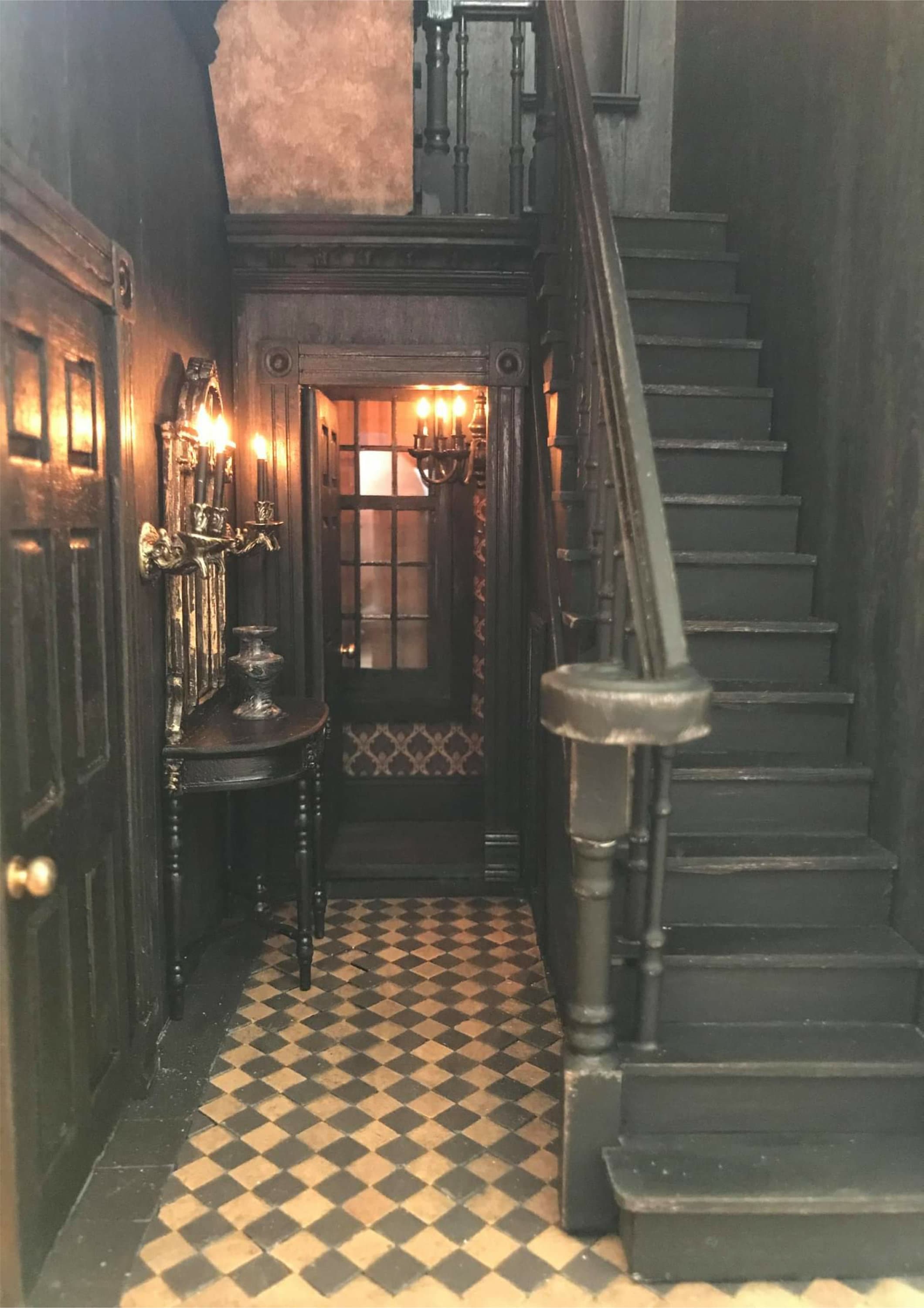 Victorian Gothic House Interior