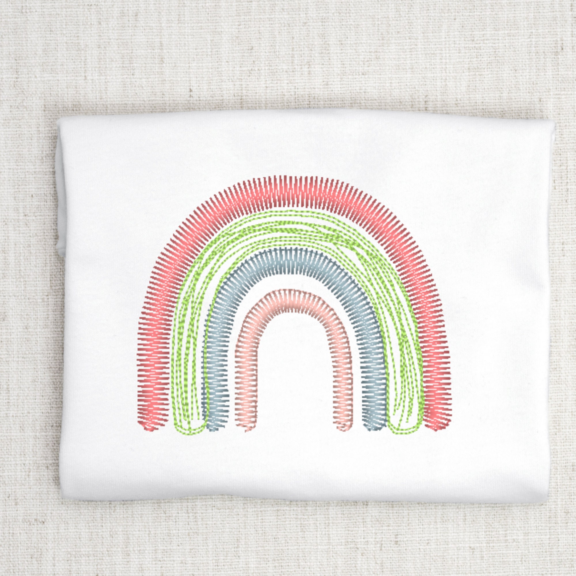 Rainbow jessecmault design boho rainbow vintage jessecmault  etsy