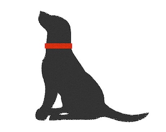 Labrador Embroidery Design Lab Machine Embroidery Design File Hunting Dog Embroidery Download Black Lab Embroidery Design File