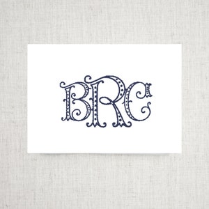 Interlocking Monogram Embroidery Font,  Machine Embroidery Design File for any occasion, Monogram Font, Embroidery Design, Wedding Font