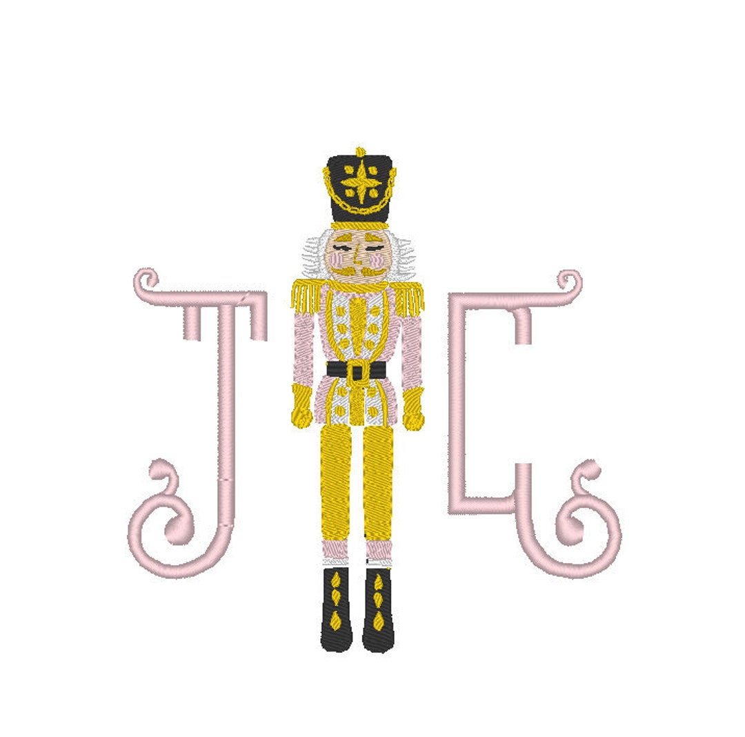 Nutcracker Embroidery Design, Machine Embroidery Design File for