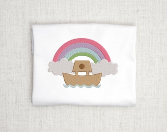 Noah's Ark Embroidery Design for Machine Embroidery Christian Embroidery Machine File Bible Embroidery Embroidery for Kids Nursery Gift Idea