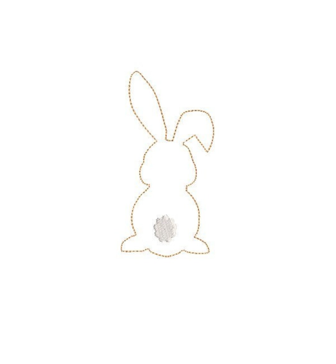 Easter Bunny Embroidery Design, Machine Embroidery, Easter Embroidery