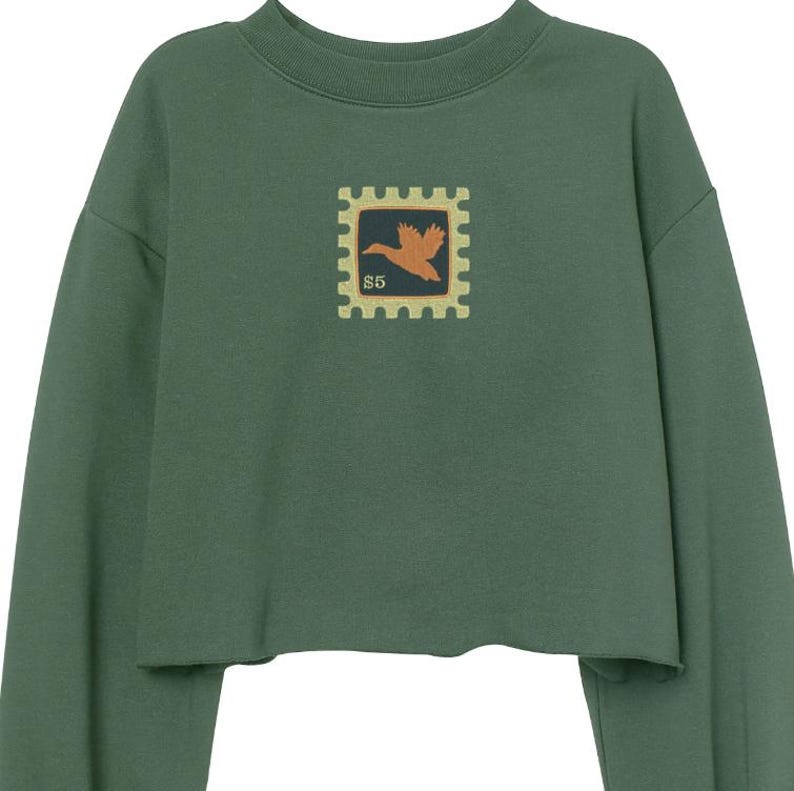 duck stamp machine embroidery design file