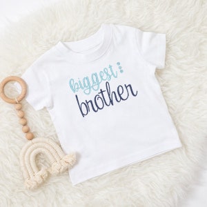 Biggest Brother Embroidery Design Machine Embroidery Design Big Brother Embroidery Little Brother Embroidery Sibling Embroidery Design