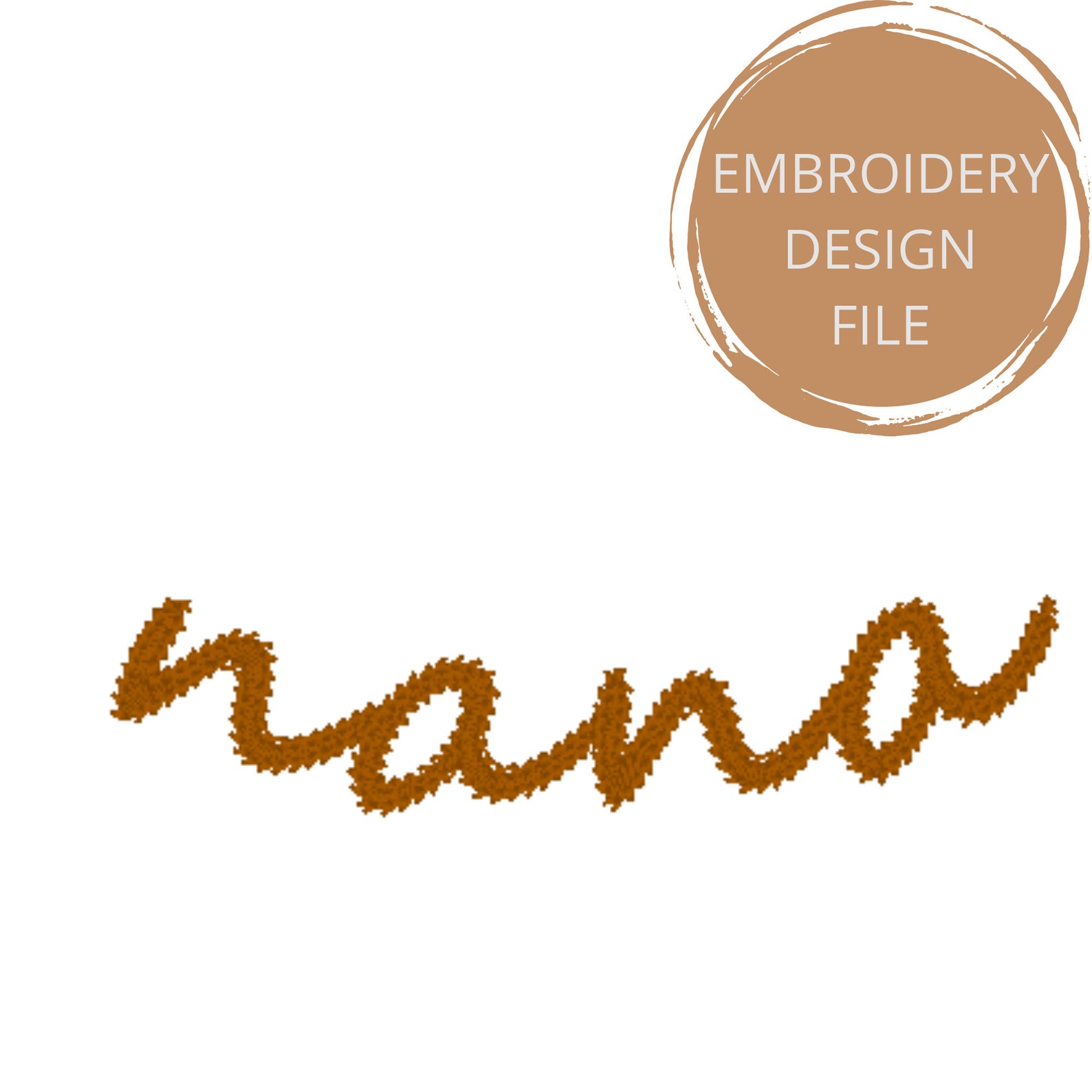 Nana Embroidery Design Nana Collar Embroidery Design Etsy