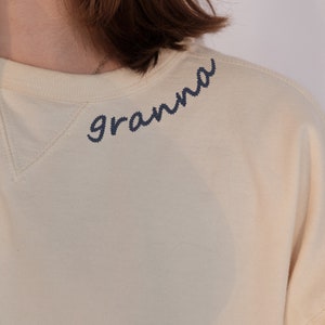 Granna Collar Embroidery Design Machine Embroidery Design File for Neckline